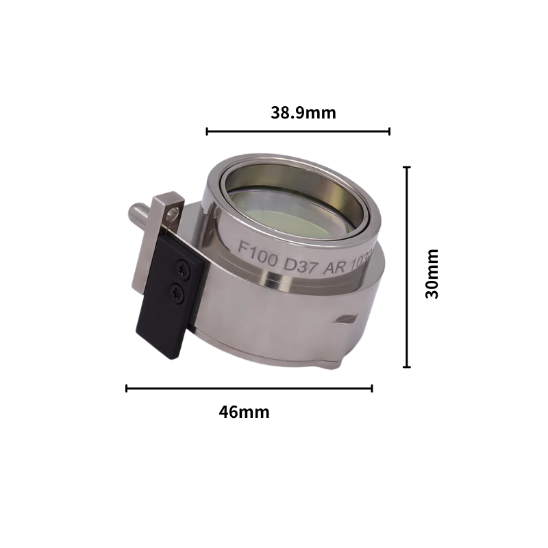Q-BAIHE YAG 1064nm Laser Collimating Lens – 30mm/F75 K9 Glass For Laser Cutting & Welding